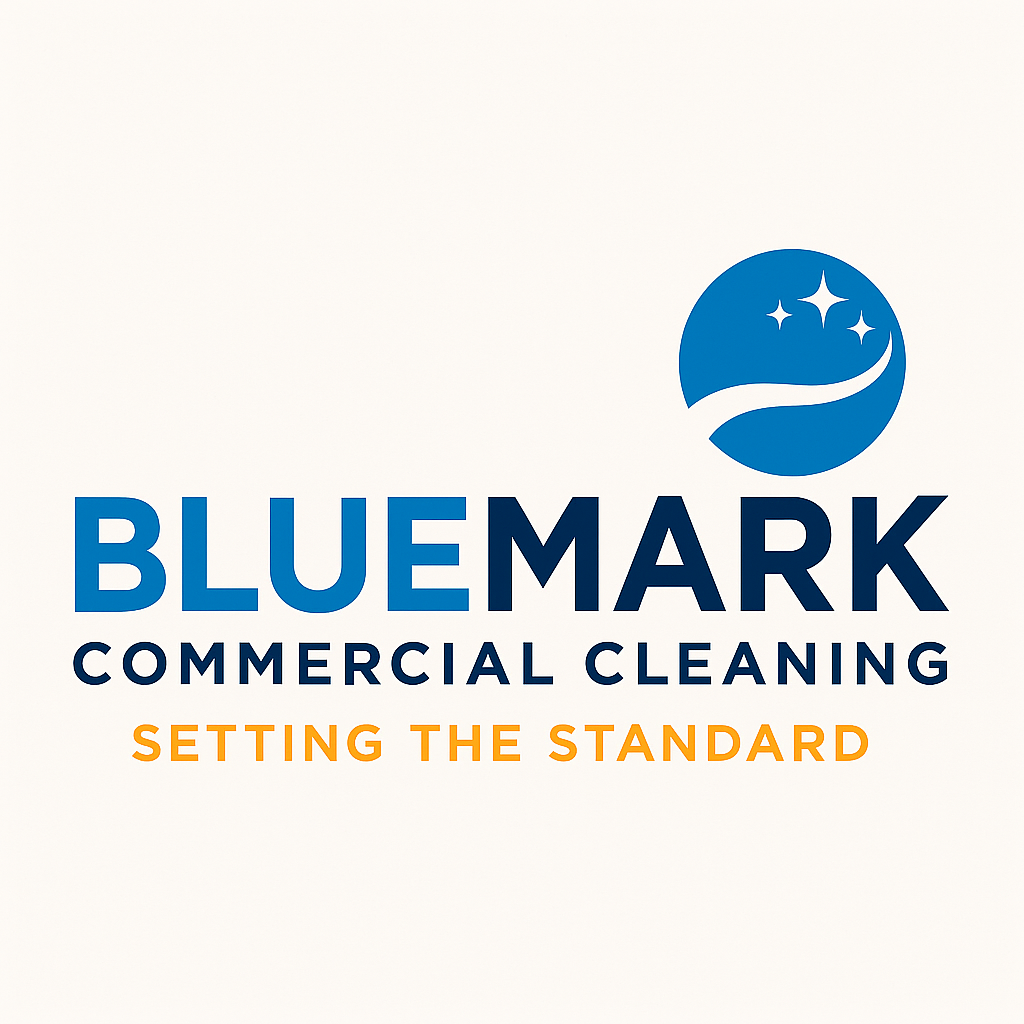 BlueMark Commercial Cleaning logo